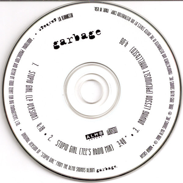 Garbage : Stupid Girl (CD, Single)