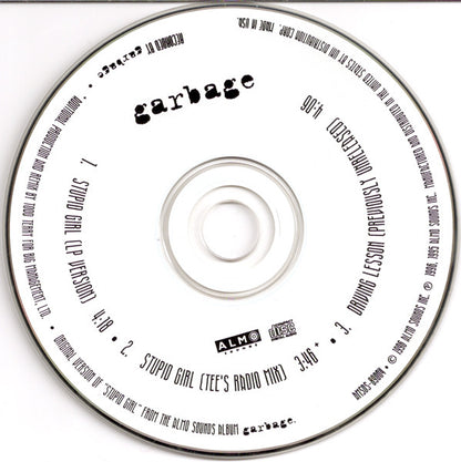 Garbage : Stupid Girl (CD, Single)
