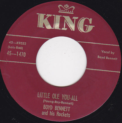 Boyd Bennett And His Rockets : Seventeen / Little Ole You-All (7", Single, Mar)