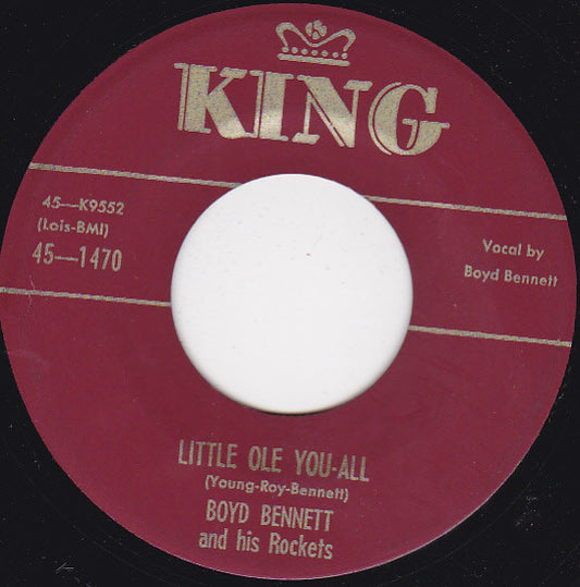 Boyd Bennett And His Rockets : Seventeen / Little Ole You-All (7", Single, Mar)