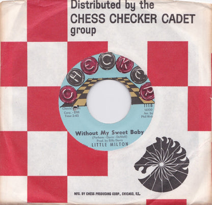 Little Milton : Without My Sweet Baby / Help Me Help You (7", Single)