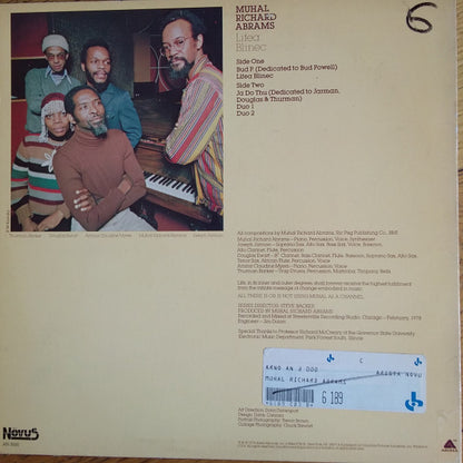 Muhal Richard Abrams : Lifea Blinec (LP)