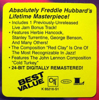 Freddie Hubbard : Red Clay (CD, Album, RE, RM)