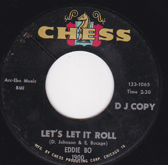Eddie Bo : Fare Thee Well / Lets Let It Roll (7", Promo)