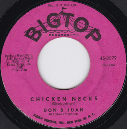 Don & Juan : What's Your Name / Chicken Necks (7", Single, Styrene)