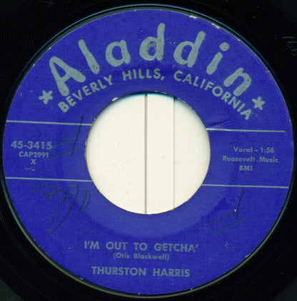 Thurston Harris : Be Baba Leba / I'm Out To Getcha (7", Single, Styrene)