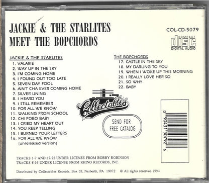 Jackie And The Starlites, The Bopchords* : Jackie And The Starlites Meet The Bopchords (CD, Comp)