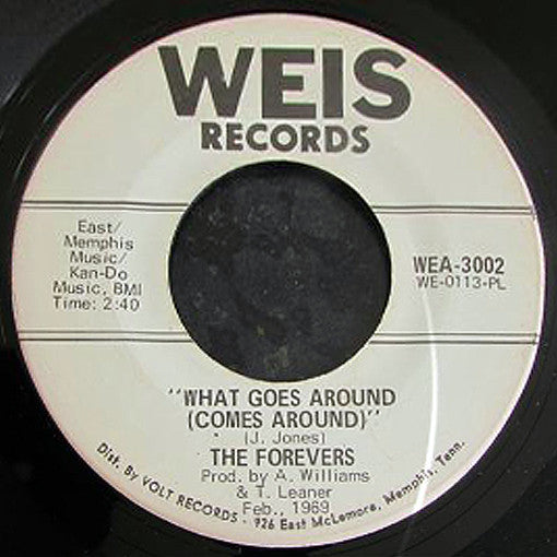 The Forevers : Soul Town (7", Promo)