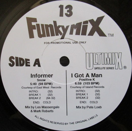 Various : Funkymix 13 (3x12", Comp, Promo)
