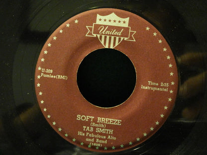 Tab Smith Orchestra : Soft Breeze / Someone To Watch Over Me (7", Mono)
