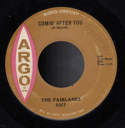 The Fairlanes (6) : Comin' After You / Little Girl, Little Girl (7")