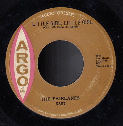 The Fairlanes (6) : Comin' After You / Little Girl, Little Girl (7")