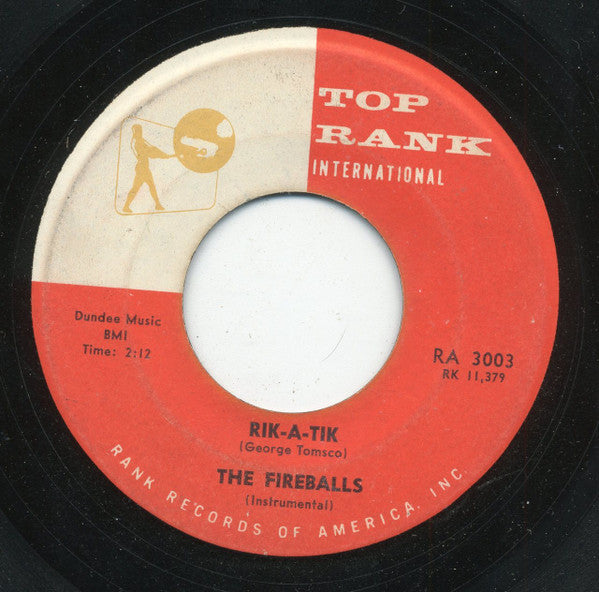 The Fireballs : Rik-A-Tik / Yacky Doo (7")