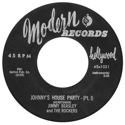 Jimmy Beasley And The Rockers : Johnny's House Party (7", Single)