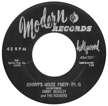 Jimmy Beasley And The Rockers : Johnny's House Party (7", Single)