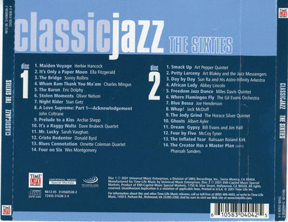 Various : Classic Jazz: The Sixties (2xCD, Comp)