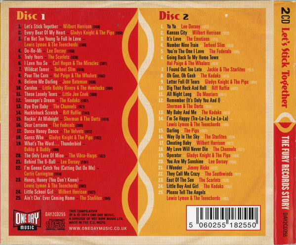 Various : Let's Stick Together - The Fury Records Story (2xCD, Comp)