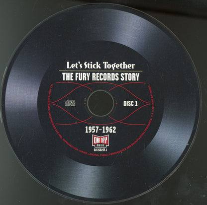 Various : Let's Stick Together - The Fury Records Story (2xCD, Comp)
