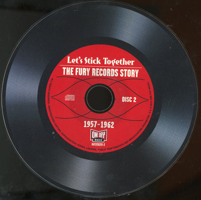 Various : Let's Stick Together - The Fury Records Story (2xCD, Comp)