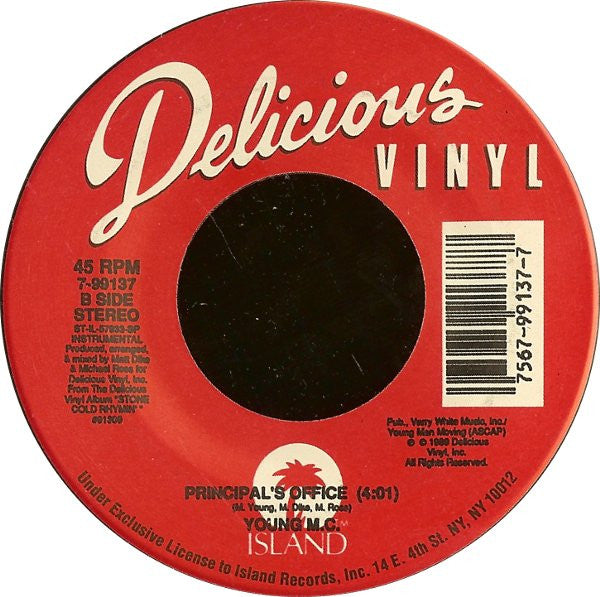 Young MC : Principal's Office (7", Single)