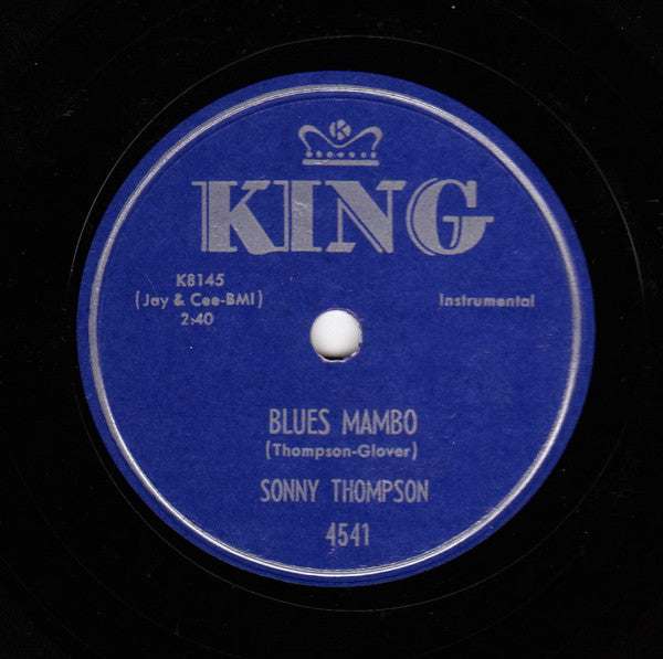 Sonny Thompson : Let's Call It A Day / Blues Mambo (Shellac, 10")
