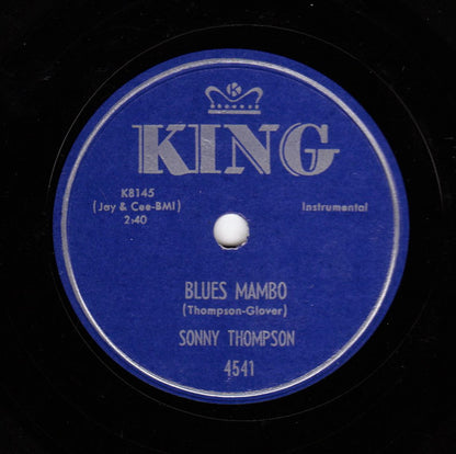 Sonny Thompson : Let's Call It A Day / Blues Mambo (Shellac, 10")