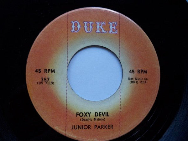 Little Junior Parker : Foxy Devil / Someone, Somewhere (7")