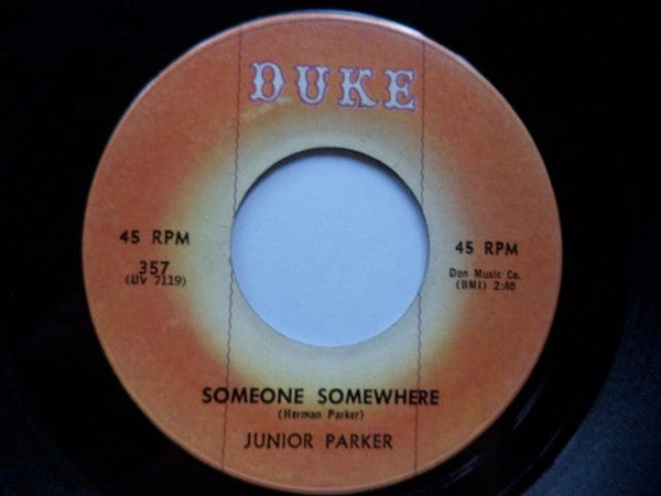 Little Junior Parker : Foxy Devil / Someone, Somewhere (7")