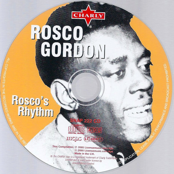 Rosco Gordon : Rosco's Rhythm (CD, Comp, RM)