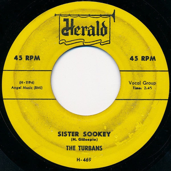 The Turbans : Sister Sookey / I'll Always Watch Over You (7", Single)