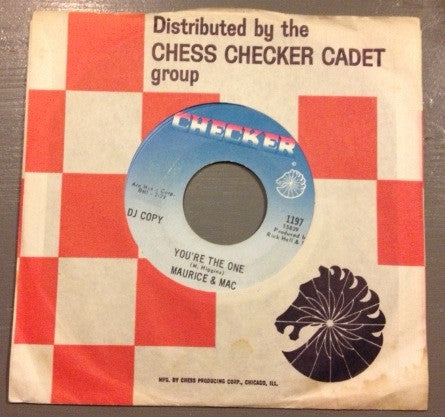 Maurice & Mac : You Left The Water Running (7", Single, Promo)