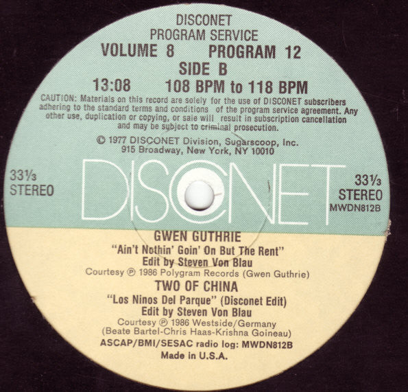Various : Volume 8 Program 12 (2x12", P/Mixed)