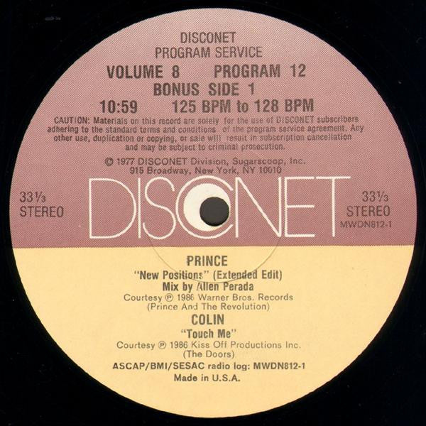 Various : Volume 8 Program 12 (2x12", P/Mixed)