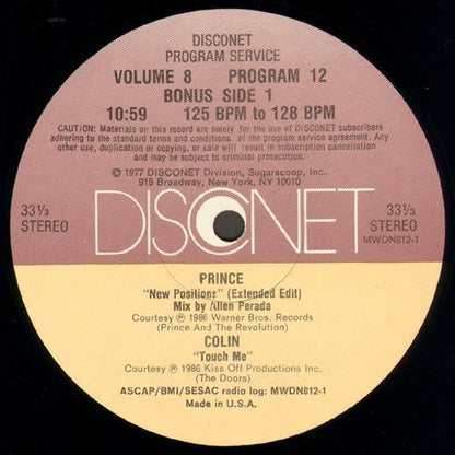 Various : Volume 8 Program 12 (2x12", P/Mixed)