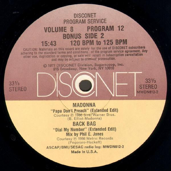 Various : Volume 8 Program 12 (2x12", P/Mixed)