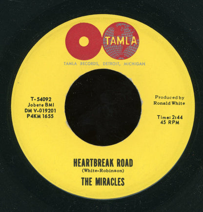 The Miracles : (You Can't Let The Boy Overpower) The Man In You (7", Single)