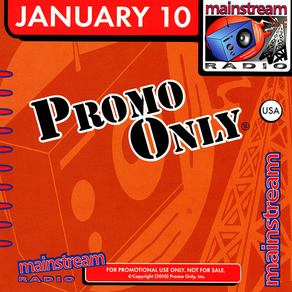 Various : Promo Only Mainstream Radio: January 2010 (CD, Comp, Promo)