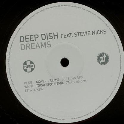 Deep Dish Feat. Stevie Nicks : Dreams (12", M/Print, Promo)