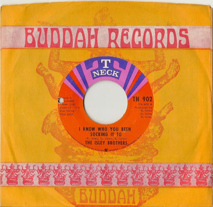 The Isley Brothers : I Turned You On / I Know Who You Been Socking It To (7", ARP)