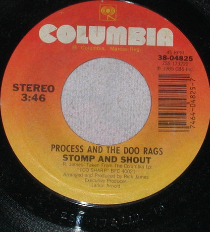 Process And The Doo Rags : Stomp And Shout (7")