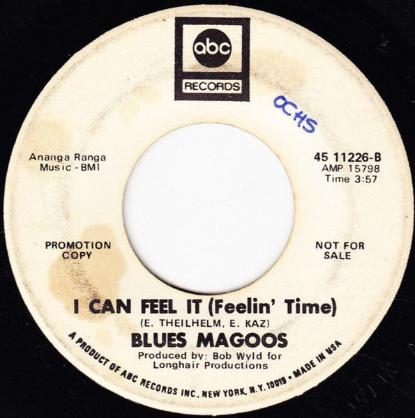 Blues Magoos : Heartbreak Hotel / I Can Feel It (Feelin' Time) (7", Promo)