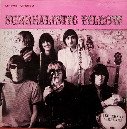 Jefferson Airplane : Surrealistic Pillow (LP, Album, Roc)