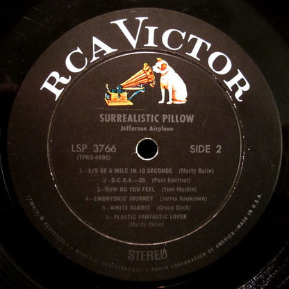 Jefferson Airplane : Surrealistic Pillow (LP, Album, Roc)