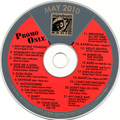 Various : Promo Only Mainstream Radio: May 2010 (CD, Comp, Promo)
