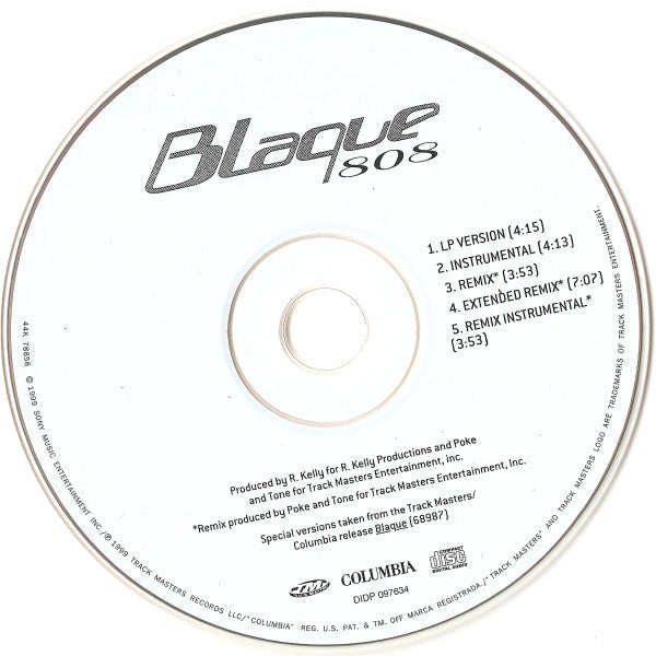 Blaque (2) : 808 (CD, Maxi)