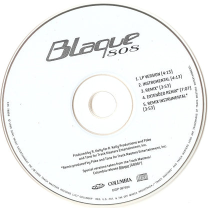 Blaque (2) : 808 (CD, Maxi)