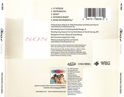 Blaque (2) : 808 (CD, Maxi)