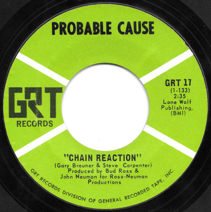 Probable Cause : Chain Reaction / Tailspin (7", Single)