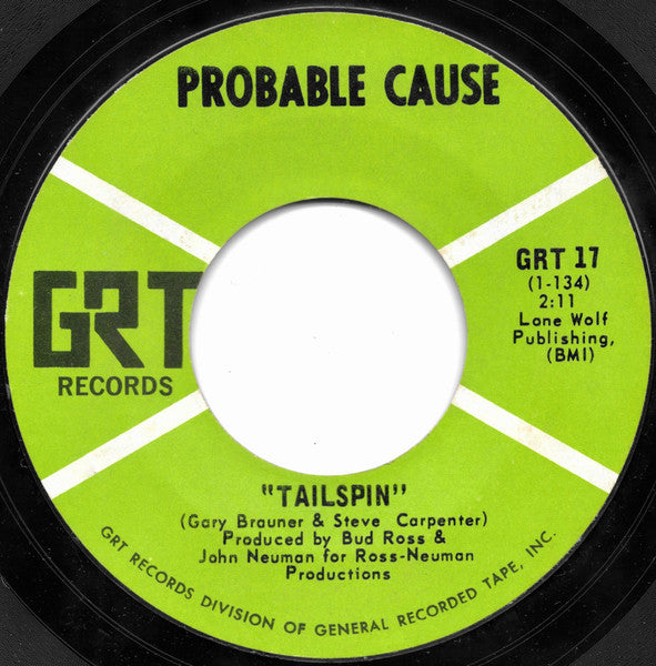 Probable Cause : Chain Reaction / Tailspin (7", Single)