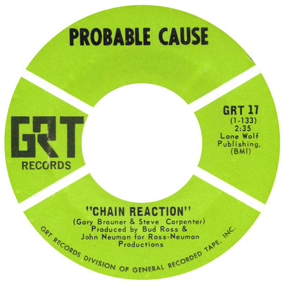 Probable Cause : Chain Reaction / Tailspin (7", Single)